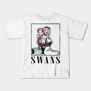 Swans ∆∆ Original Aesthetic Fan Design Kids T-Shirt